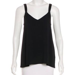 Helmet Lang Crepe Double Strap Blouse Tank